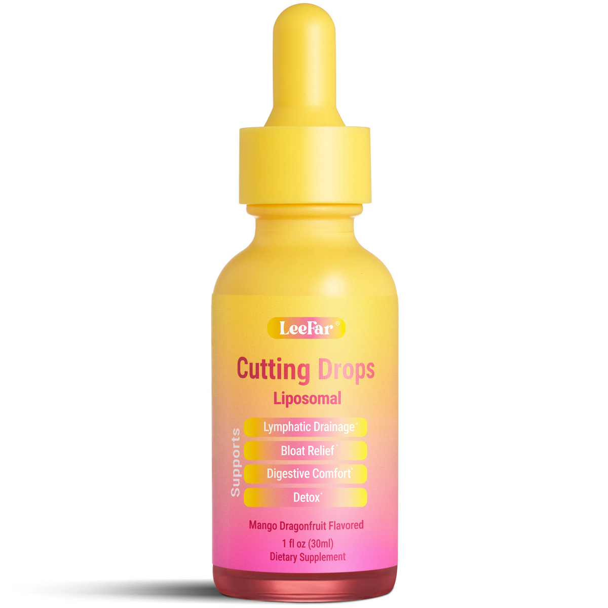 LeeFar Cutting Drops – 9-Botanical Lymphatic & Debloat Support